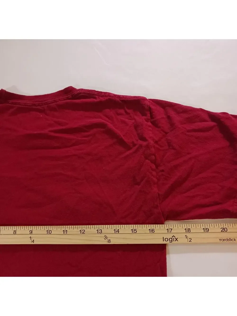 Vintage Champion Authentic Maritime Privateers Men's Red Cotton T-Shirt Small - Picture 9 of 13